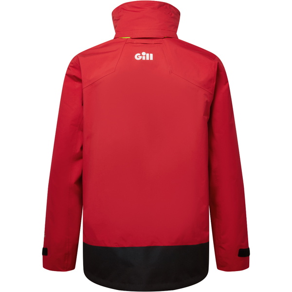 2026 Gill Mens OS3 Coastal Sailing Jacket OS34J - Red